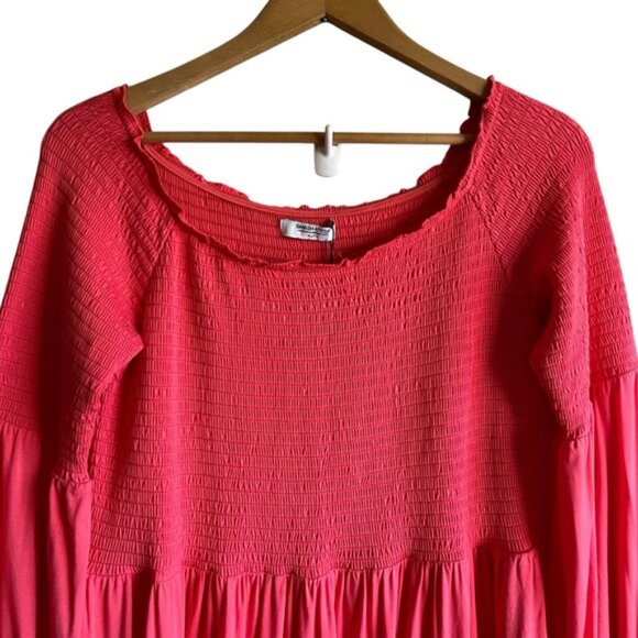 Smash + Tess Ellie Maxi Dress Size XL Hot Coral NWT - Picture 5 of 16